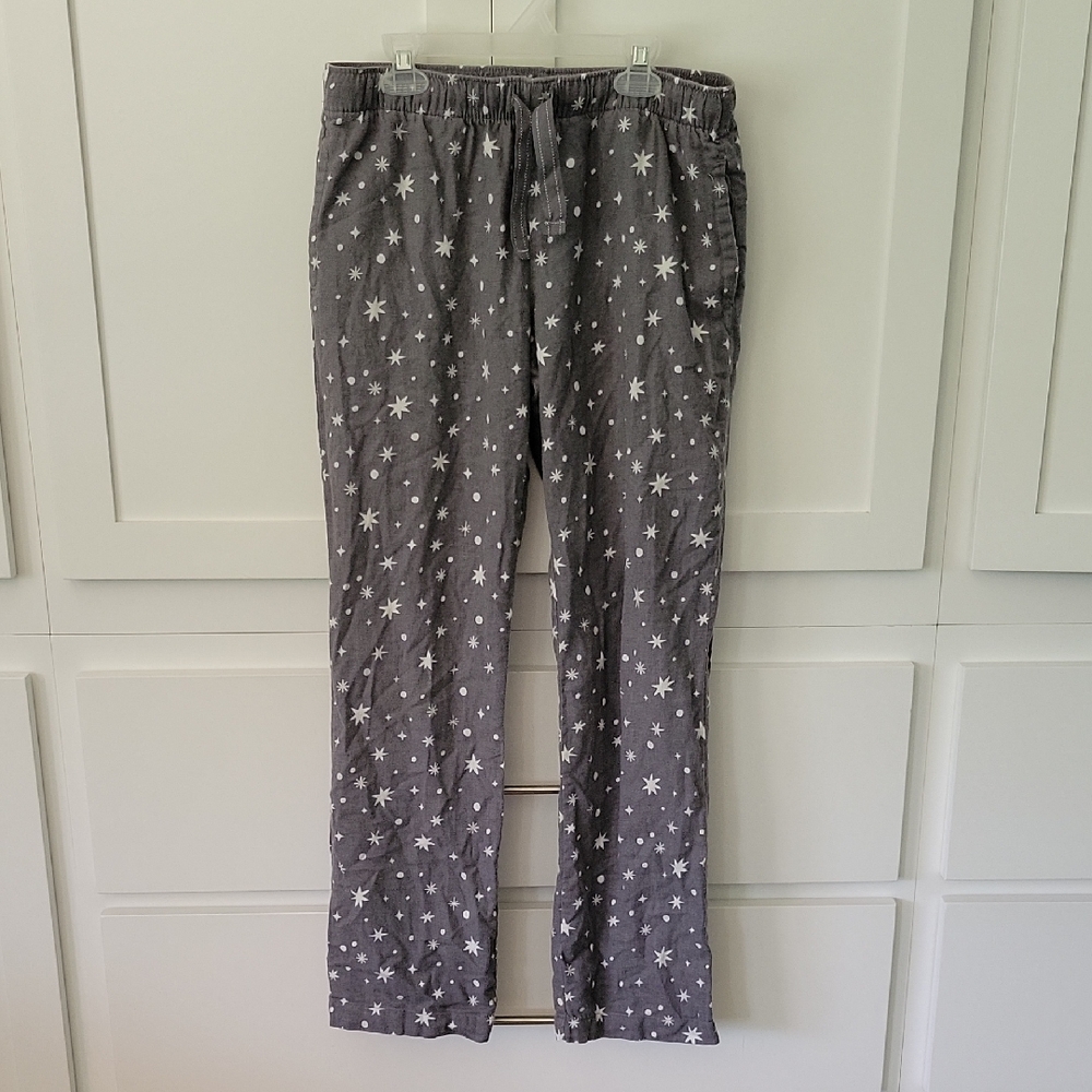 Old Navy Gray Star Print Pajama Pants